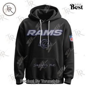 Los Angeles Rams X Eminem 25th Anniversary Dear Slim 2025 Hoodie