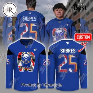 Buffalo Sabres Hockey City Edition Custom Name and Number 2025 Hockey Jersey