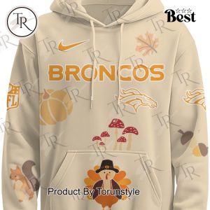 Denver Broncos X Happy Thanksgiving 2025 Hoodie