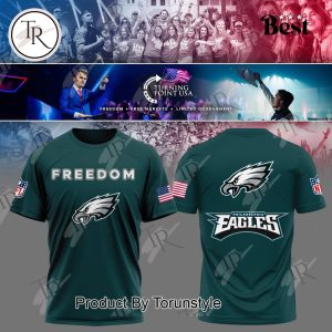 Philadelphia Eagles X Freedom Turning Point USA 2025 Hoodie
