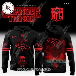 Denver Broncos x Stranger Things SS5 2025 Hoodie
