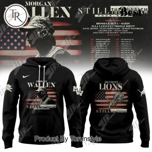 Detroit Lions X Morgan Wallen Tour 2026 Still The Problem Hoodie