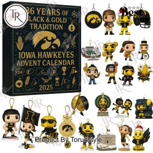Iowa Hawkeyes 136th Anniversary 2025 Advent Calendar