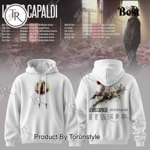 Lewis Capaldi X Tour Australia and New Zealand 2025 Hoodie