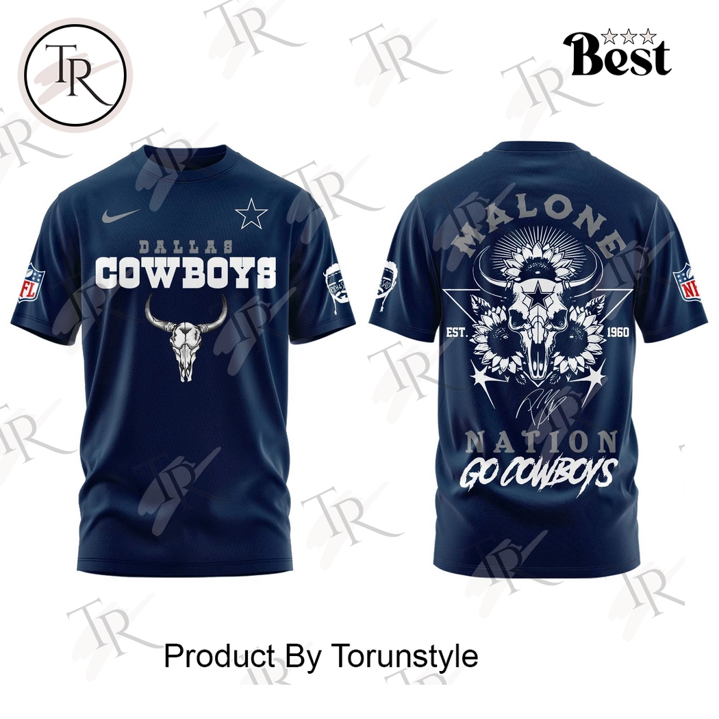 Dallas Cowboys X Post Malone Red Kettle Kickoff 2025 Hoodie Dallas Cowboys X Post Malone Red Kettle Kickoff 2025 Hoodie