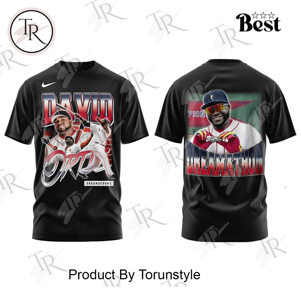 David Ortiz DREAMATHON Limited Edition 2025 Hoodie David Ortiz DREAMATHON Limited Edition 2025 Hoodie
