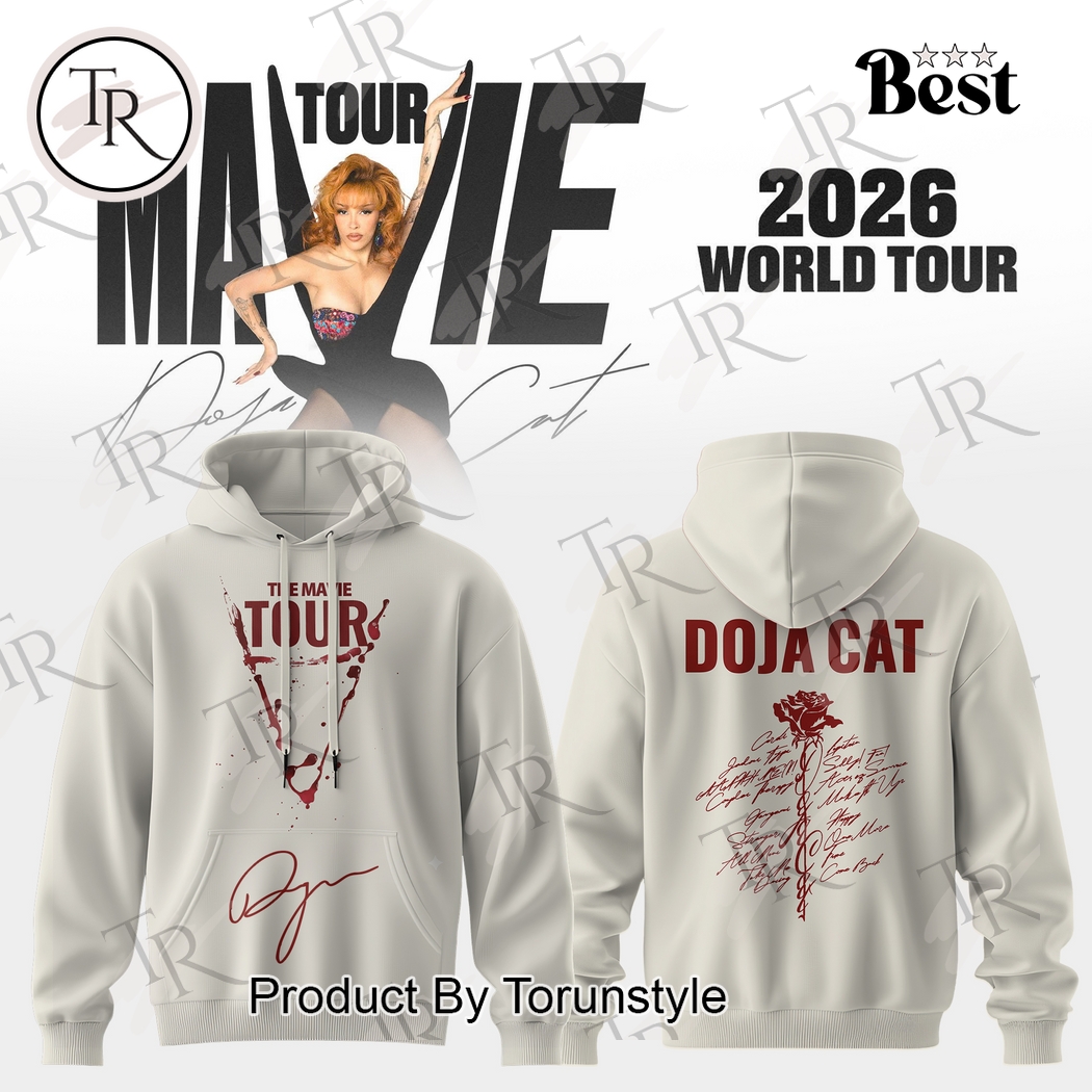 Doja Cat X Ma Vie World Tour 2025 Hoodie Doja Cat X Ma Vie World Tour 2025 Hoodie