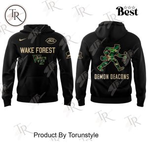 Wake Forest X 2025 Demon Deacons Military Hoodie