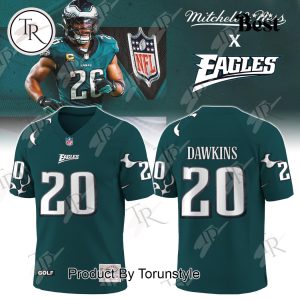 Philadelphia Eagles x Mitchell & Ness “Dawkins” 2025 Football Jersey