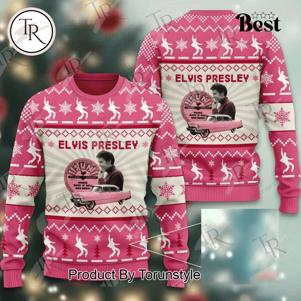 Elvis Presley Merry Christmas Limited Edition 2025 Ugly Sweater Elvis Presley Merry Christmas Limited Edition 2025 Ugly Sweater