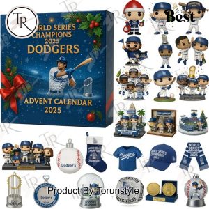 Los Angeles Dodgers World Series Champions 2025 Advent Calendar