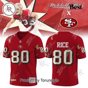 San Francisco 49ers x Mitchell & Ness “Rice” 2025 Football Jersey