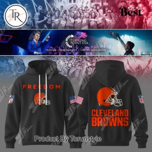 Cleveland Browns X Freedom Turning Point USA 2025 Hoodie