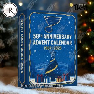 St. Louis Blues 58th Anniversary 2025 Advent Calendar