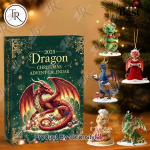 Dragon Merry Christmas 2025 Advent Calendar