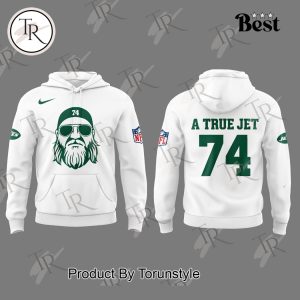 New York Jets X Nick Mangold A True Jet Number 74 2025 Hoodie