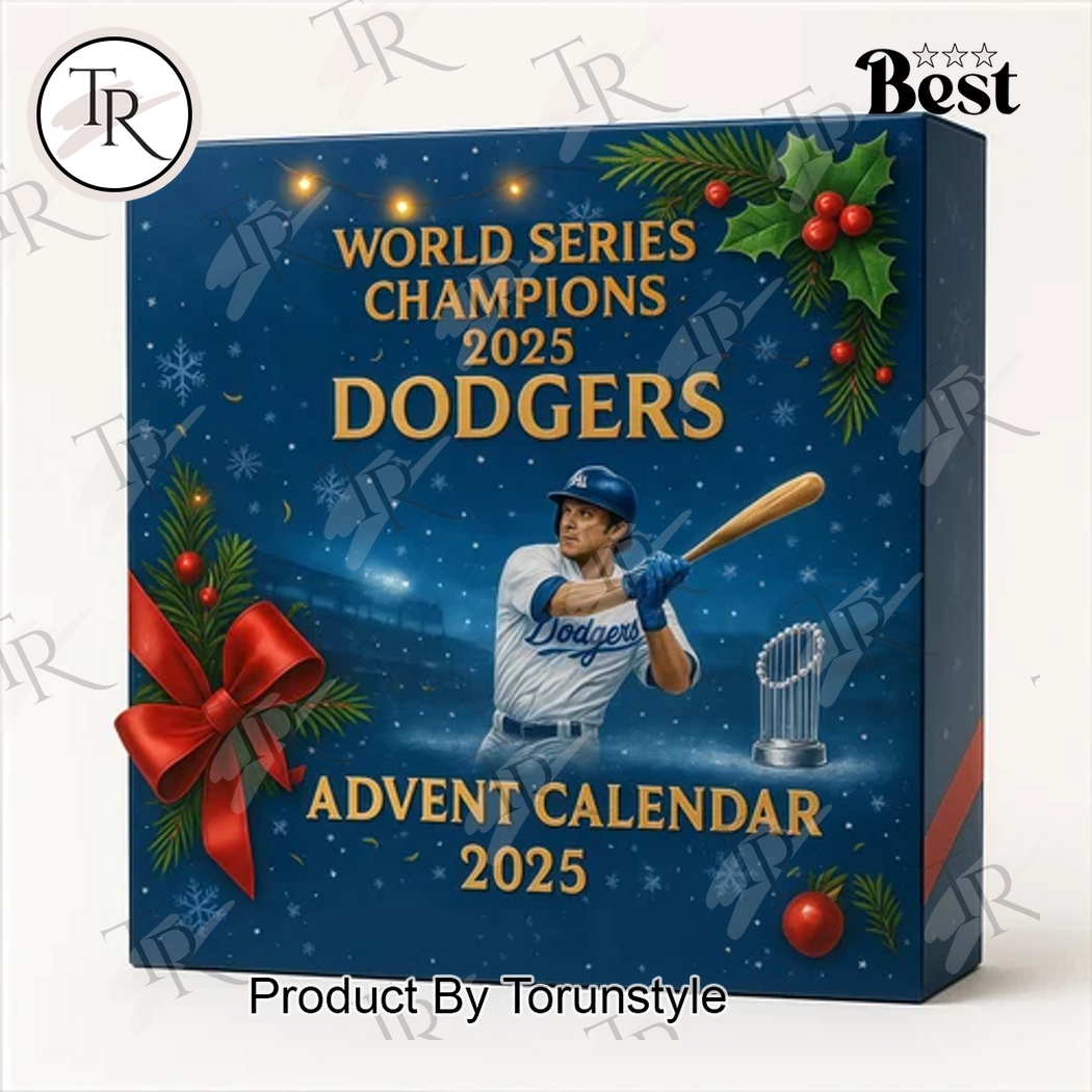 Los Angeles Dodgers World Series Champions 2025 Advent Calendar Los Angeles Dodgers World Series Champions 2025 Advent Calendar