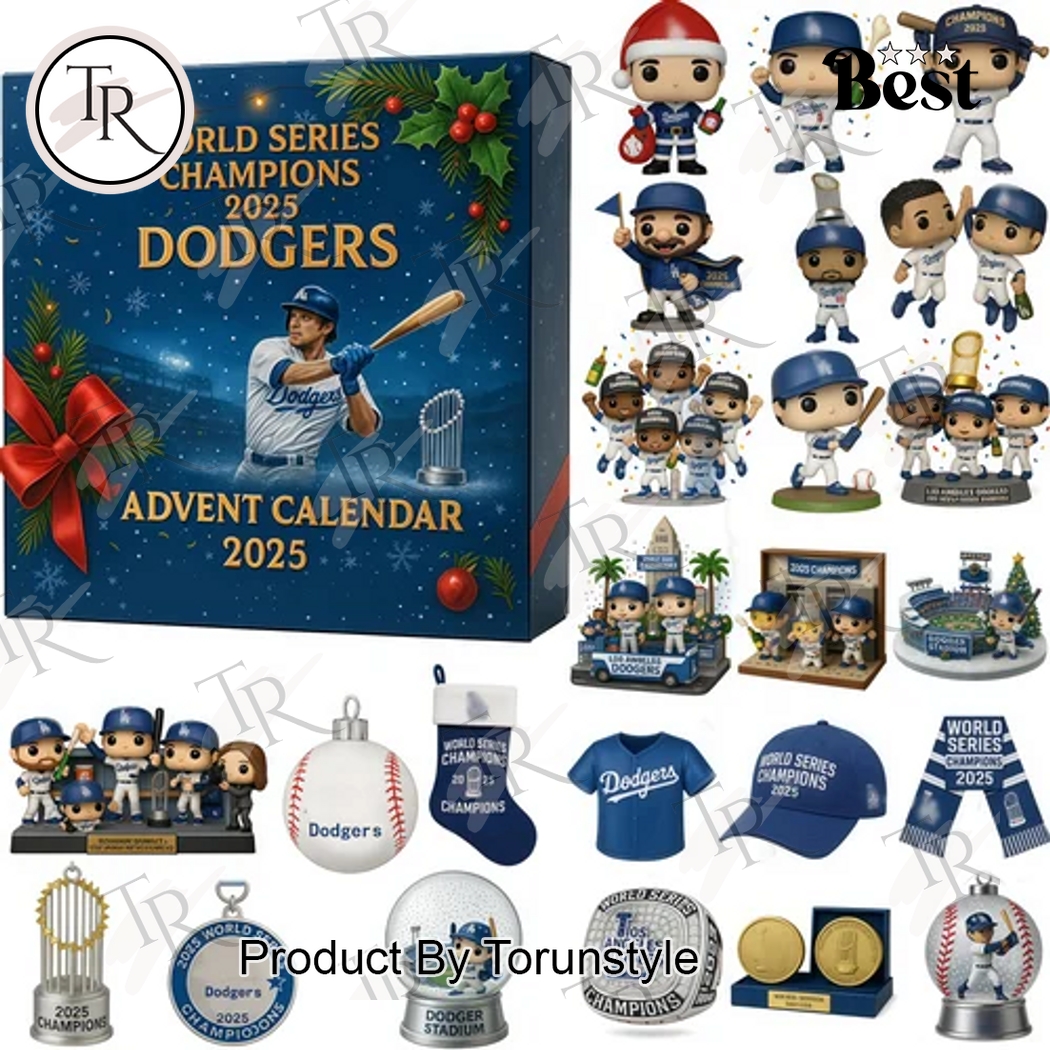 Los Angeles Dodgers World Series Champions 2025 Advent Calendar Los Angeles Dodgers World Series Champions 2025 Advent Calendar