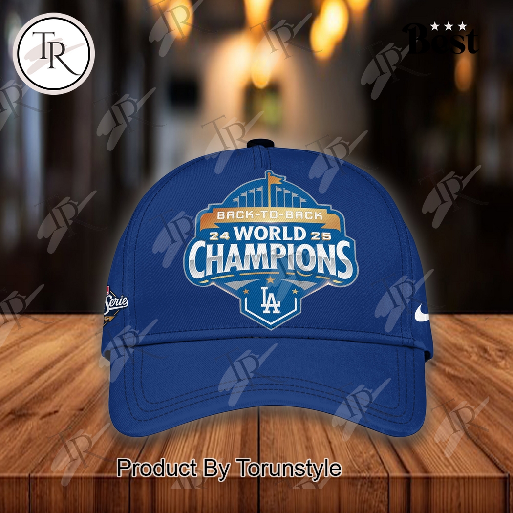 Los Angeles Dodgers X Back To Back 24 World 25 Champions Cap Los Angeles Dodgers X Back To Back 24 World 25 Champions Cap