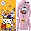 Los Angeles Lakers x Hello Kitty 2025 Yellow Hoodie