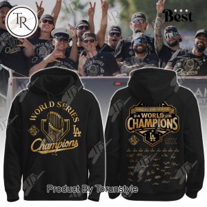 Los Angeles Dodgers X World Series 2025 THE WORLD CHAMPIONS 2025 Hoodie Los Angeles Dodgers X World Series 2025 THE WORLD CHAMPIONS 2025 Hoodie