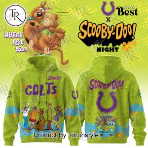 Indianapolis Colts X Scooby Doo Night 2025 Hoodie