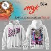 Machine Gun Kelly X Lost American Tour 2025 Hoodie Machine Gun Kelly X Lost American Tour 2025 Hoodie