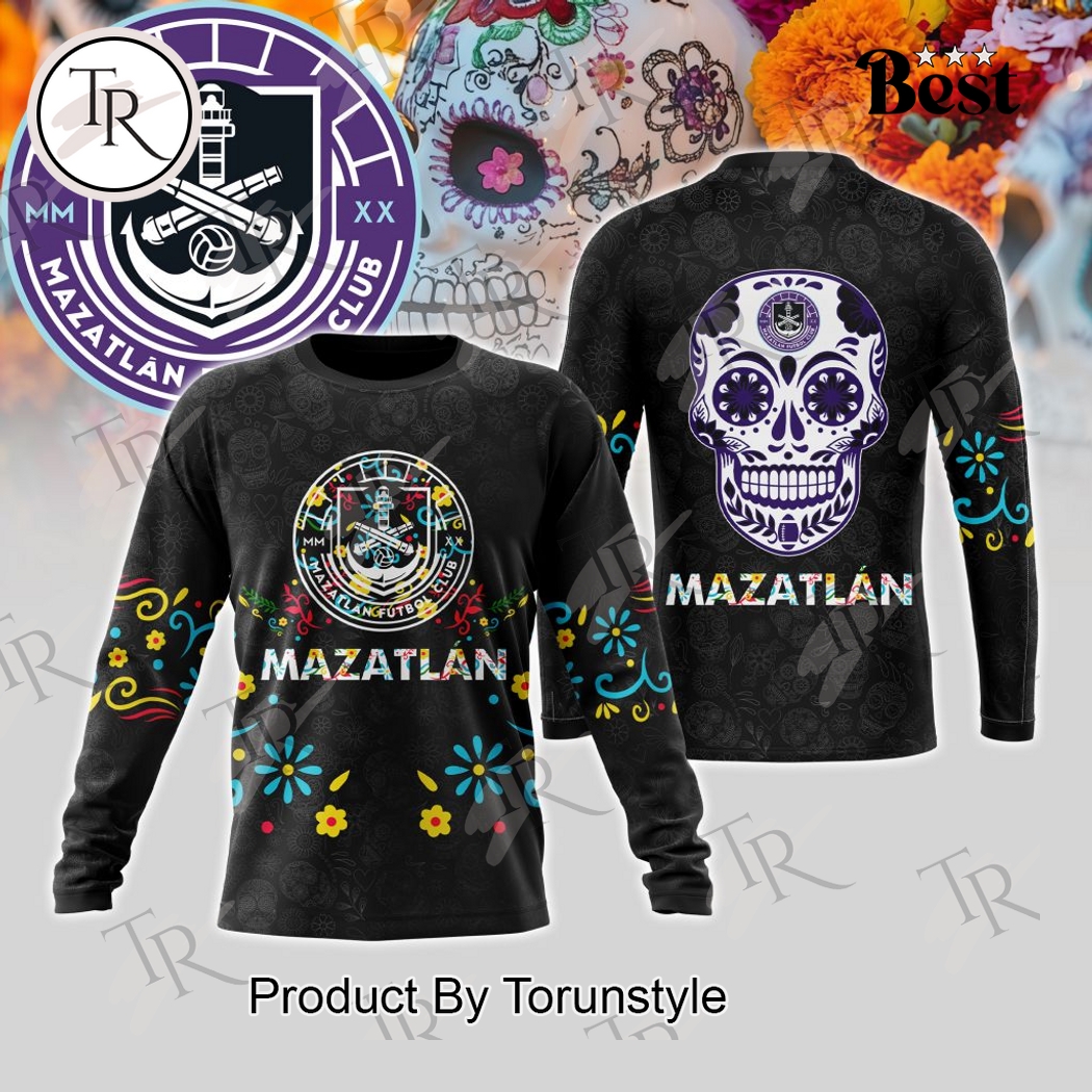 Mazatlán F.C Dia De Muertos 2025 Hoodie Mazatlán F.C Dia De Muertos 2025 Hoodie