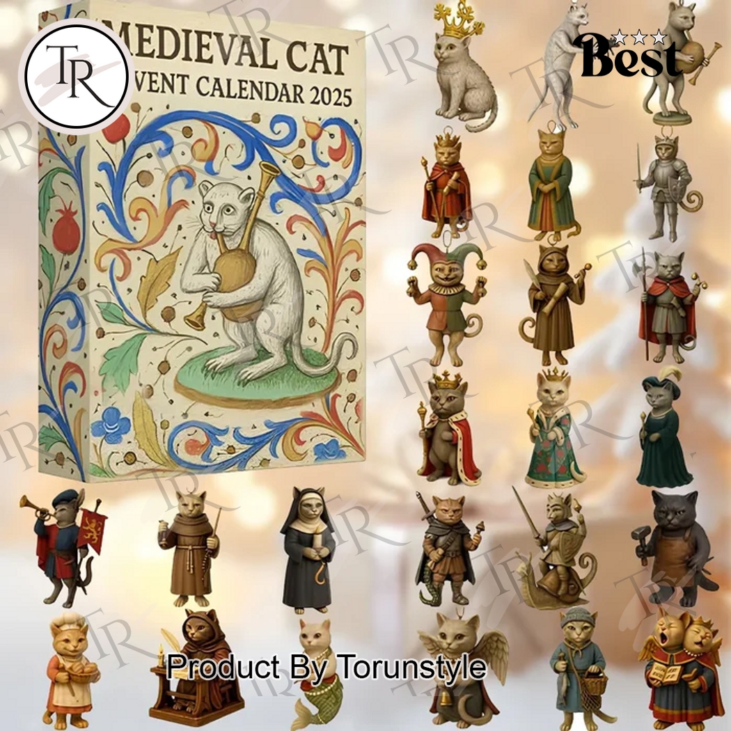 Medieval Cat 2025 Advent Calendar Medieval Cat 2025 Advent Calendar