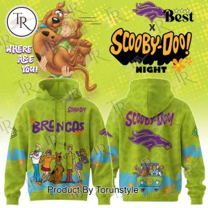 Denver Broncos X Scooby Doo Night 2025 Hoodie
