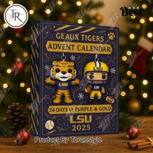 LSU Tigers Merry Christmas 2025 Advent Calendar