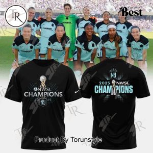 Gotham 2025 NWSL Champions Black Hoodie