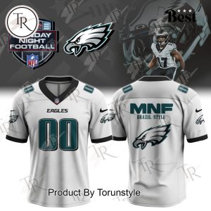 Philadelphia Eagles x ESPN MNF Brazil Style Custom Number City Edition 2025 Football Jersey