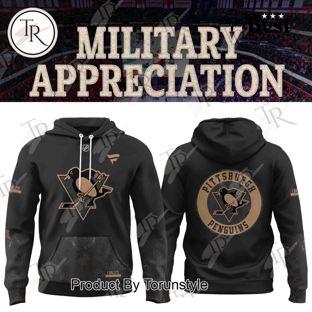 Pittsburgh Penguins X Military Appreciation 2025 Hoodie Pittsburgh Penguins X Military Appreciation 2025 Hoodie