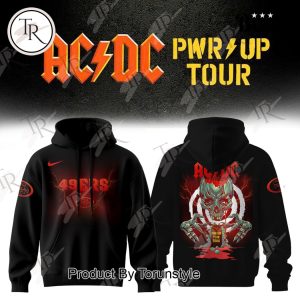 San Francisco 49ers X AC DC Tour PWR UP 2025 Hoodie
