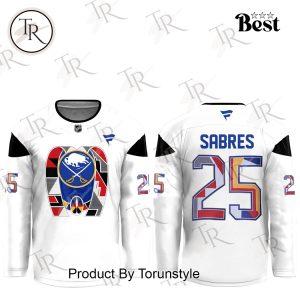 Buffalo Sabres Hockey City Edition 2025 Custom Name and Number Hockey Jersey