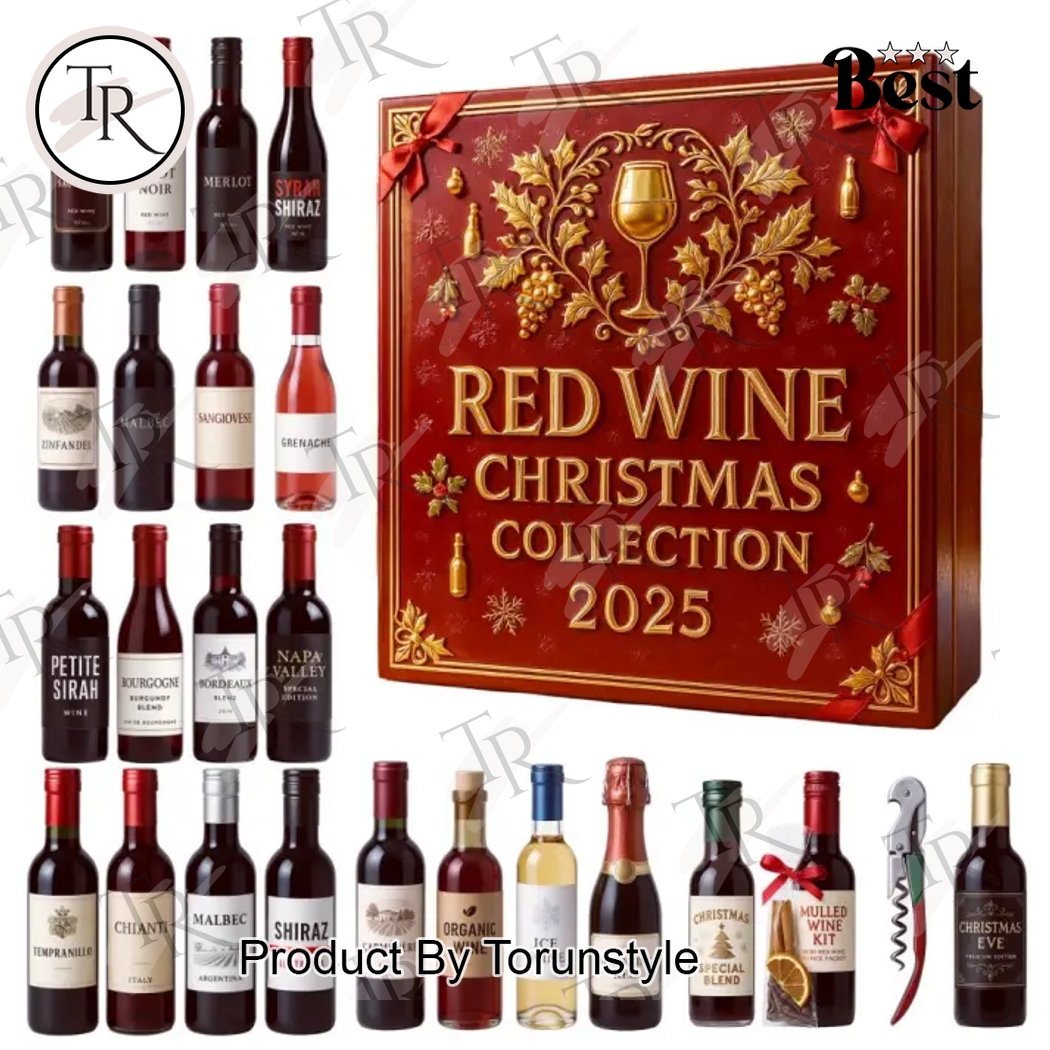 Red Wine Merry Christmas 2025 Advent Calendar Red Wine Merry Christmas 2025 Advent Calendar