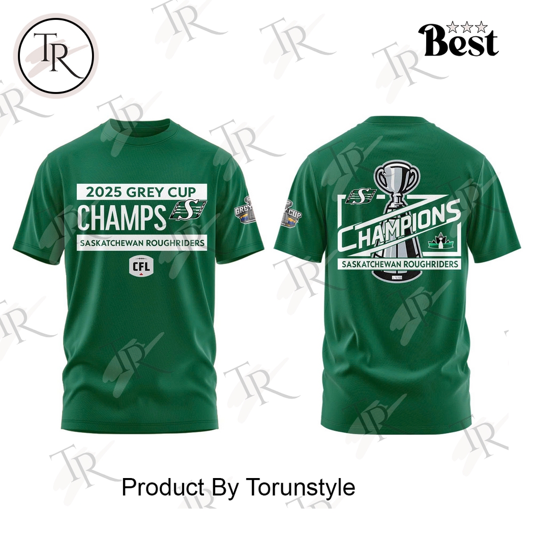 Saskatchewan Roughriders X Grey Cup 2025 Champions Hoodie Saskatchewan Roughriders X Grey Cup 2025 Champions Hoodie