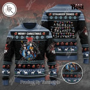 Stranger Things Merry Christmas Limited Edition 2025 Ugly Sweater