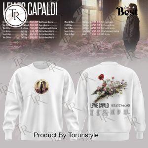 Lewis Capaldi X Australia and New Zealand Tour 2025 Hoodie