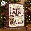 Texas Longhorns Merry Christmas 2025 Advent Calendar