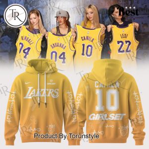 Los Angeles Lakers x GIRLSET “Camila” 2025 Hoodie