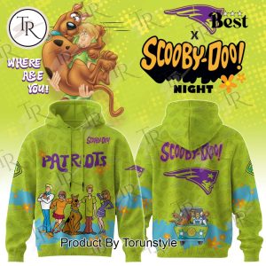 New England Patriots X Scooby Doo Night 2025 Hoodie
