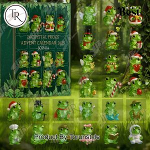 Frog SOPHIA Merry Christmas 2025 Advent Calendar