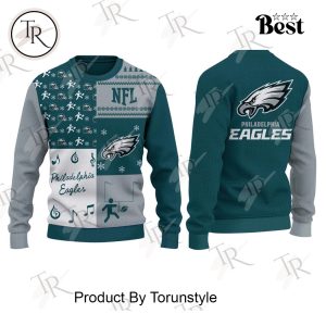 Philadelphia Eagles X NFL Merry Christmas 2025 Ugly Sweater