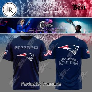 New England Patriots X Freedom Turning Point USA 2025 Hoodie