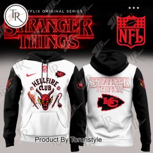 Kansas City Chiefs “Hell Fire Club” Stranger Things 2025 Hoodie