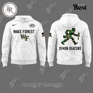 Wake Forest X Demon Deacons Military 2025 Hoodie