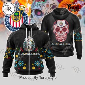 Club Deportivo Guadalajara Dia De Muertos 2025 Hoodie