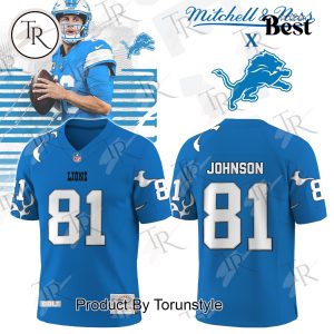 Detroit Lions x Mitchell & Ness “Johnson” 2025 Football Jersey